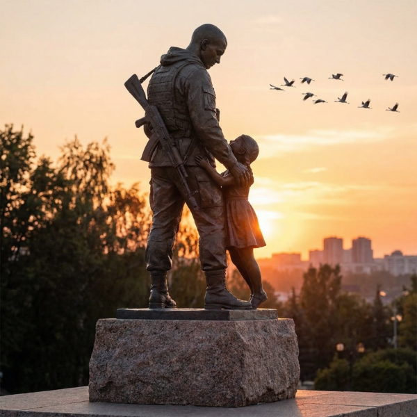 Рубрика «Баллада о СВОих» НАШИ ИМЕНА ОСТАНУТСЯ НА ГРАНИТЕ В истоках — не только война и тревога, Не только свинец над землёй ледяной. Там слово становится клятвой от Бога, Последней святыней, последне