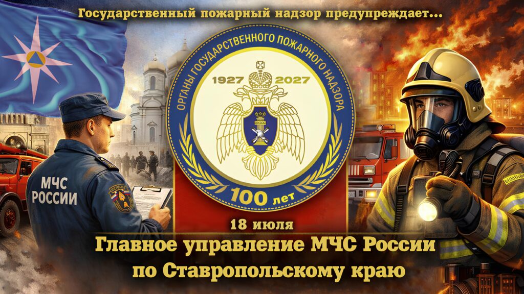 2027 году — 100 лет государственному пожарному надзору!