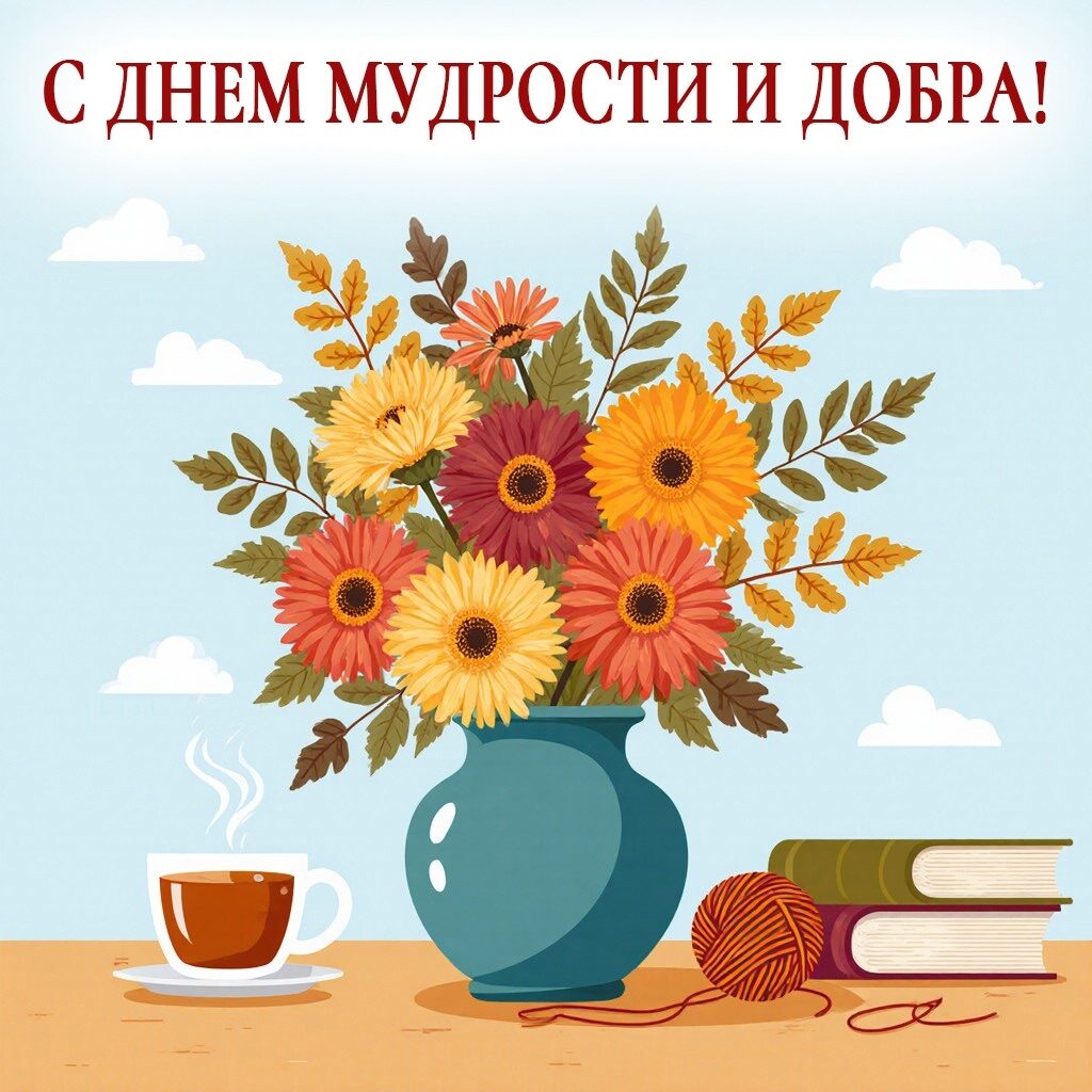 Ежегодно 1 октября Россия отмечает День мудрости и добра! От всей души поздравляем всех виновников торжества. В этот день мы выражаем вам нашу глубокую благодарность и уважение за всё, что вы сделали